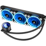 Water Cooler Rise Mode Black 360mm ARGB Intel AMD Preto - Semi