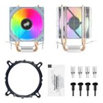 Cooler CPU LGA 775 1156 1155 1151 1150 1200 1700 AM5 AM4 Aigo ICE 200 Pro Branco
