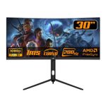 Monitor 30.0 200HZ Curvo Full HD 1ms HDMI/DP FreeSync SFEF-3015-B SuperFrame