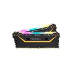 Memoria Desktop DDR4 32GB (2x16gb) 3200mhz Corsair Vengeance Pro Preto RGB