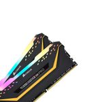 Memoria Desktop DDR4 32GB (2x16gb) 3200mhz Corsair Vengeance Pro Preto RGB