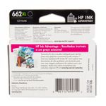 Tinta Cartucho HP 662 XL Preto 6,5ml