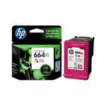 Tinta Cartucho HP 664XL Tricolor 8ml