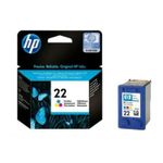 Tinta Cartucho HP 22 C9352A Tricolor 5ml