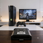 Case HD  2.5 Para XBOX 360 Slim  e Super Slim Preto S/HD