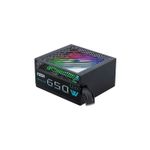 Fonte ATX 650w AC 100-240v/ 200-240v 80 Plus Bronze RGB Azza