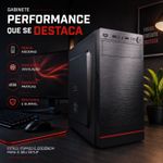 Gabinete S/ Fonte Micro ATX ITX Preto TCN