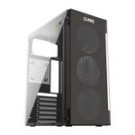 Gabinete Gamer Smog Mid Tower S/Fan Preto Clanm