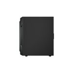 Gabinete Aigo Darkflash Leo Preto S/ FAN, Lateral Vidro