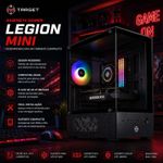 Gabinete Gamer Legion Mini TGT-LGN Micro ATX ATX Target