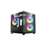 Gabinete Gamer Tide Mini AG-TIDE Micro-ATX ITX Preto Acegeek