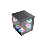 Gabinete Gamer Tide Mini AG-TIDE Micro-ATX ITX Preto Acegeek