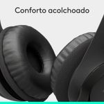 Fone de Ouvido Headset Logitch H390 c/fio c/ microfone