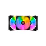 Fans Ventoinha Rainbow Striker Target Ventilador Kit c/ 3