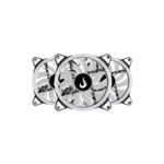 Fans Ventoinha Rise Mode RGB 4pin 12cm C/Controle Preto Kit c/3