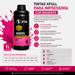 Tinta HP Corante Universal X-Full Ultra 1L Magenta