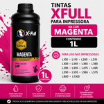 Tinta HP Corante Universal X-Full Ultra 1L Magenta