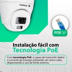 Camera Dome 2mp 30m 1080p 2.8mm VIPC 1230D G2 H.265 Intelbras
