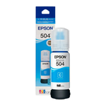 Tinta Epson T504 Ciano 70ml
