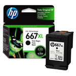 Tinta Cartucho HP 667XL Preto 8,5ml