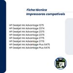 Tinta Cartucho HP 667XL Preto 8,5ml