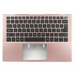 Carcaça Base Superior C/ Teclado S/ Power e S/ Touchpad Dell Inspiron 5300 5301 0YPRV2 Rosa
