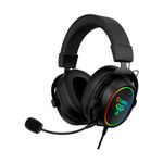 Teclado Desktop C/Fio Kit 4x1 Mouse, Mousepad, Headset RGB Darkline Clanm