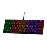Teclado Desktop C/Fio Kit 4x1 Mouse, Mousepad, Headset RGB Darkline Clanm