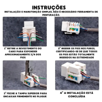 Keystone Rj45 Cat6 Sohoplus