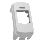Moldura P/ RJ45 Módulo Adaptador C/2 Miluz Schneider Branco