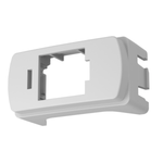 Moldura P/ RJ45 Módulo Adaptador C/2 Miluz Schneider Branco