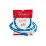 Patch Cord CAT5e 2,5m Azul Nexans