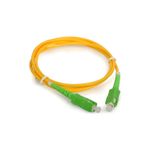 Patch Cord Fibra Óptica SC/APC x SC/APC 1.8m