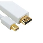 Cabo Mini DisplayPort x HDMI Macho 1,5-1,8m