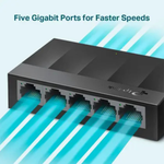 Switch 5pt Gigabit LS1005G Litewave Tp-Link