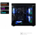 Kit Computador AM4 Ryzen 5 4650G, 16gb, SSD 240, Gabinete Gamer, ATX 250w