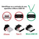 Cabo P2 x Micro USB 50cm