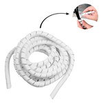 Organizador Espiral para Cabos e Fios branco Legrand