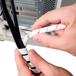 Organizador Espiral para Cabos e Fios branco Legrand