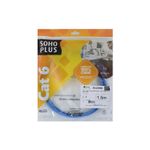 Patch Cord CAT6 1,50m Azul Soho Plus