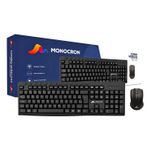 Teclado Desktop + Mouse S/Fio MN5260 MN4W31 MONOCRON