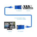 Extensor Hdmi 30 Metros 3d Via 1 Cabo De Rede Rj45 Cat5e/6