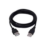 Cabo Usb 2.0  Extensor Macho Fêmea 2mt IT BLUE