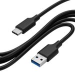 Cabo Usb C x USB Carregador 30cm Preto