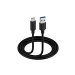 Cabo Usb C x USB Carregador 30cm Preto
