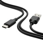 Cabo Usb C x USB Carregador 30cm Preto