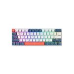 Teclado Desktop Mecânico C/Fio K500-B61 Mini Teclado Mecânico Formato 60% Retroiluminação RGB