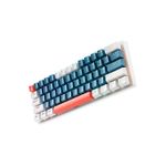 Teclado Desktop Mecânico C/Fio K500-B61 Mini Teclado Mecânico Formato 60% Retroiluminação RGB