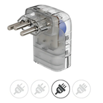 Protetor De Surtos DPS 3P 10A Clamper Pocket Fit Transparente Curvo