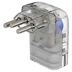 Protetor De Surtos DPS 3P 10A Clamper Pocket Fit Transparente Curvo